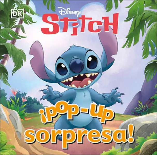 Stitch Pop-Up Peekaboo! Board Book - DK, Interactive Preschool Play for Preschoolers with Read-Aloud Rhymes
