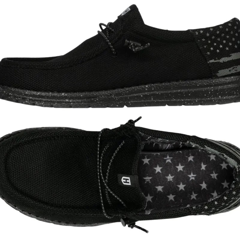 Howitzer Clothing Unisex Slip-On Shoes Sneakers Roam Blackout