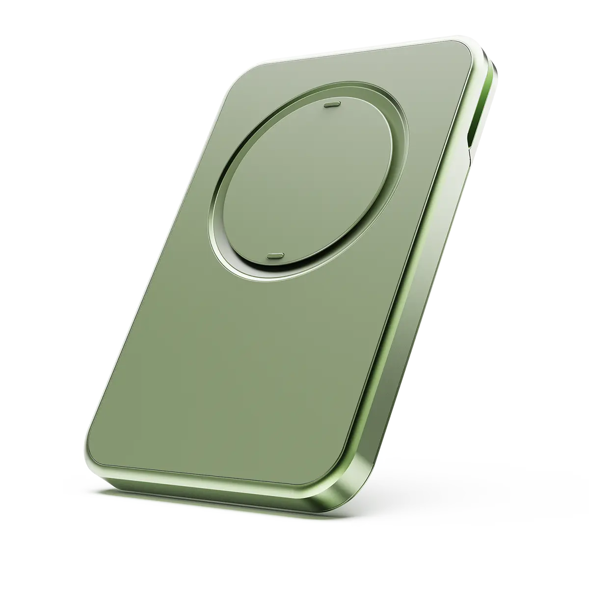 Snap Grip - phone grip & Wallet - Magnetic Phone Grip + Aluminum RFID Blocking MagSafe Wallet with Magnetic Closure Holds 1-8 Cards Plain Design
