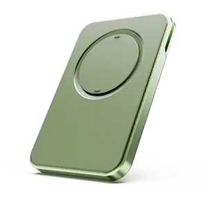 Snap Grip - phone grip & Wallet - Magnetic Phone Grip + Aluminum RFID Blocking MagSafe Wallet with Magnetic Closure Holds 1-8 Cards Plain Design