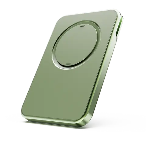 Snap Grip - phone grip & Wallet - Magnetic Phone Grip + Aluminum RFID Blocking MagSafe Wallet with Magnetic Closure Holds 1-8 Cards Plain Design