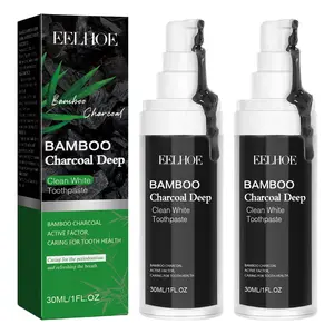 Charcoal Toothpaste with Activated Carbon, Minty Fresh Breath, Whitening & Cleaning Teeth & Gums, Removes Tartar & Smoking Stains, Fights Oral Odor