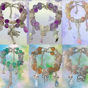 【Joy choice】pretty Bracelet for DIY Fands,Handmade DIY beads.Hot-selling Bestsellers:Sweet-Style Bracelets on Ins Trendy Fashionable Accessories Trendy Jewellery Accessories