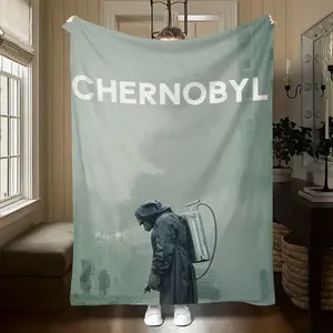 Chernobyl (9) Printed plush blankets are suitable for all seasons, soft and comfortable for sofas, mattresses, offices, outdoor use, camping, travel, and home use. Perfect for Black Friday, C