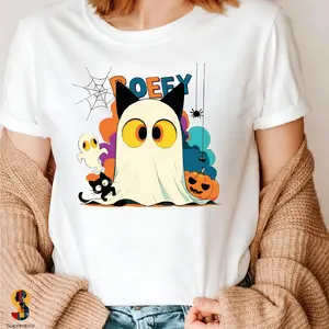 Booey Gjost Shirt, Booey Shirt, Booey Halloween Shirt, Blueyy Halloween Shirt, Bluey Halloween, Trend Shirt Casual Comfort