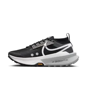 Nike Zegama 2 Trail Running - Women's Sneaker with Black and White Design, Comfortable Fit, and Stylish Branding