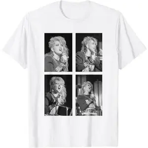 Cyndi Lauper 1980's Live Performance By Allan Ballard T-Shirt