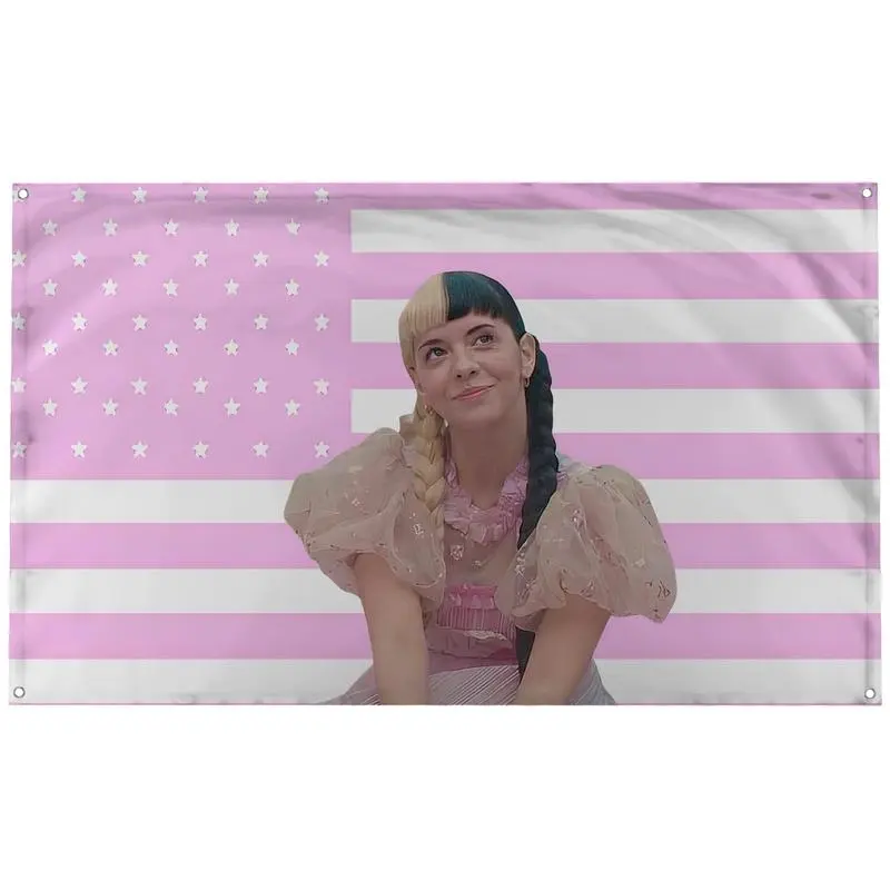 Melanie Martinezs Flag Crying Child Tapestry 3x5 Home Decorating Room Cute Girl