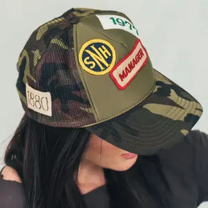 Camo All Patched Up Trucker Hat