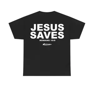 Jesus Saves Christian T-Shirt, Vintage Graphic T-Shirt, Menswear & Womenswear Streetwear
