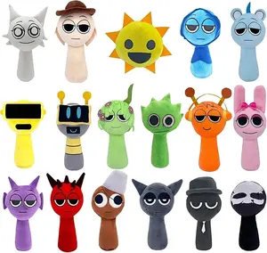 Sprunki Game Plush Toy - Soft Stuffed Animal Pillow Doll for Adults & Kids, Christmas Birthday Gift