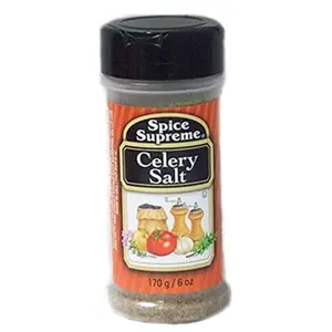 3x Spice Supreme Celery Salt Seasoning Blend - Premium Cooking Spice for Flavorful Dishes, Perfect Kitchen Staple, 6oz