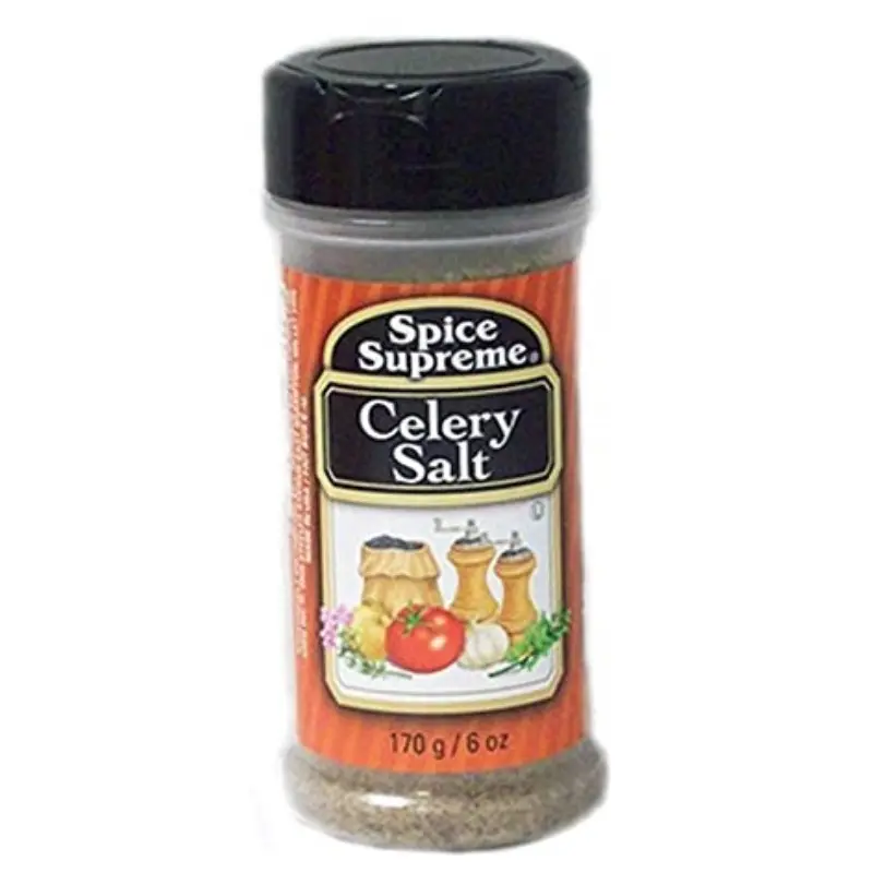 3x Spice Supreme Celery Salt Seasoning Blend - Premium Cooking Spice for Flavorful Dishes, Perfect Kitchen Staple, 6oz