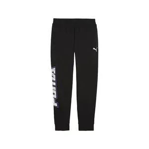 PUMA Mens Hoopstel Tech Pants Casual - Black