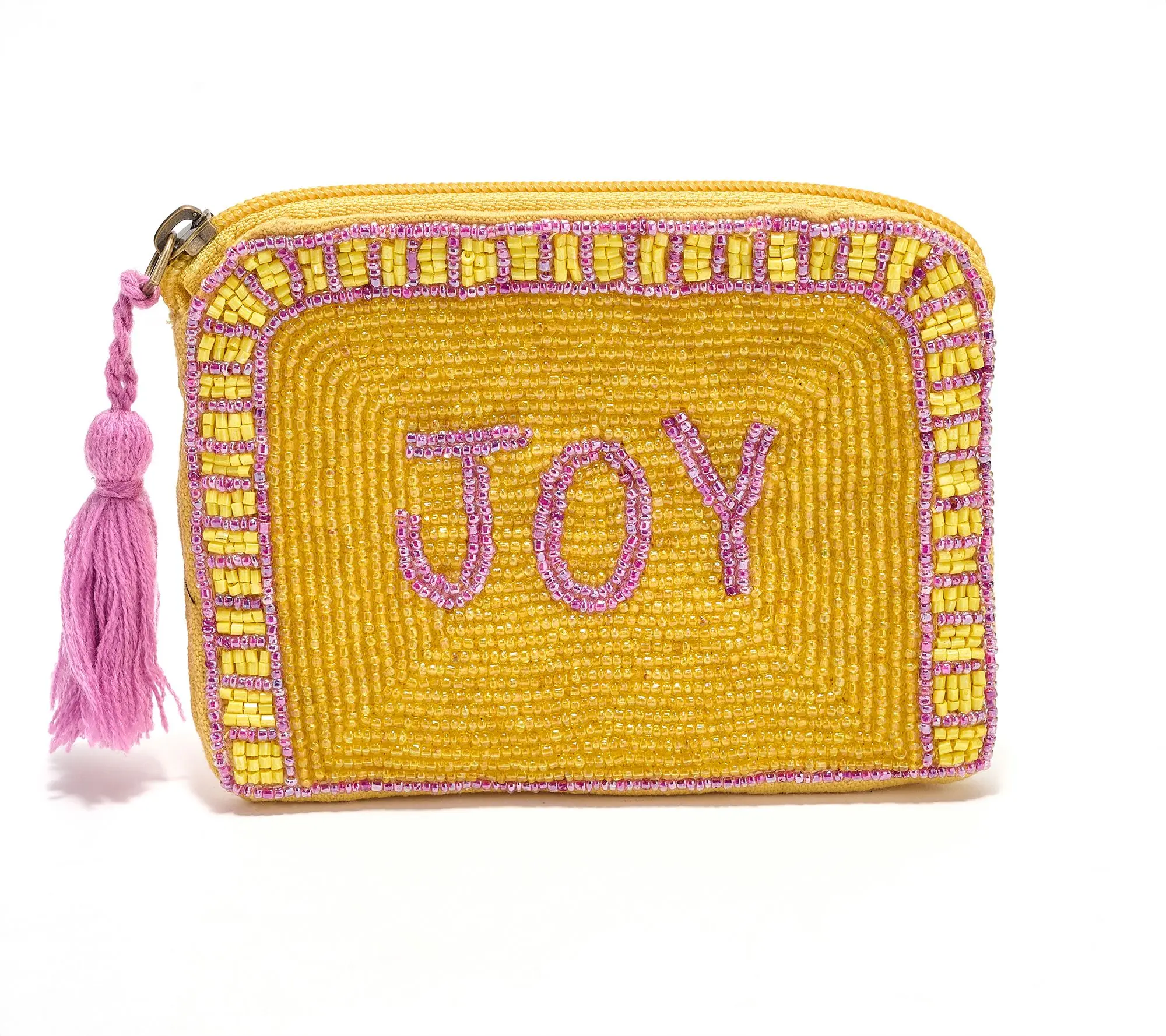 America & Beyond Embellished Phrase Coin Pouch