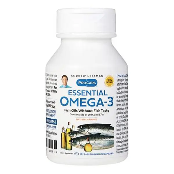 Andrew Lessman Essential Omega-3 Orange - 30 Capsules