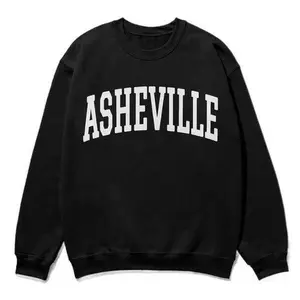 Asheville Sweatshirt Collegiate Crewneck Sweater Unisex