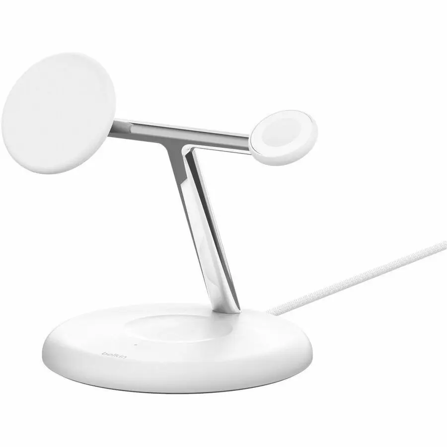 Belkin BoostCharge Pro 3-in-1 Magnetic Wireless Charging Stand with Qi2 15W