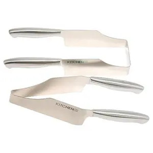 KitchenHQ Stainless Steel Flexible Cake Cutters - 2-pack