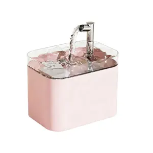 Cat Water Fountain:Cat Fountain -Dogs Drinking Waterer Bowls Indoor-Pet Water Fountain Inside-Easy Cleaning Animal Machine-Pet Feeding & Watering Supplies