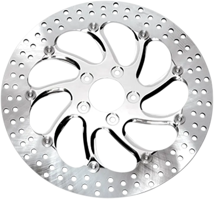 PERFORMANCE MACHINE (PM) Two-Piece Front Brake Rotor - Right - Torque - Chrome - 11.8" - '06-'19