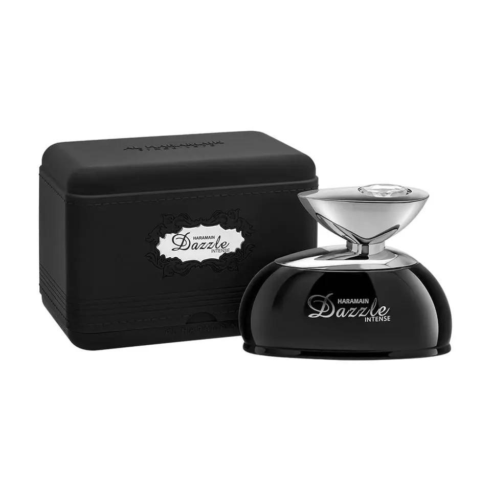 Al Haramain Dazzle Intense for Unisex - Arabian Perfume for Women & Men - Long Lasting Floral Fruity with Notes of Elemi, Jasmine, Vanilla, Patchouli, and Musk - Arabic Cologne - 3.3 oz oz EDP Spray