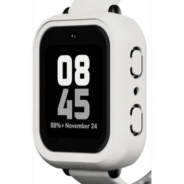 ChronoVolt Watch Silicone Rubber Band & Case Protector Matte White