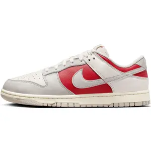 Men's Nike Dunk Low Retro Phantom/LT Iron-Gym Red (HJ9093 030)