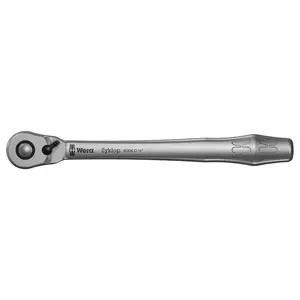 Wera - 4013288174062 05004064001 8004 C Zyklop Full Metal Ratchet with Switch Lever, 1/2" Drive