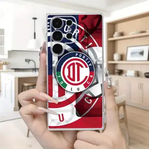 Summer Classic Italian Football Poster Style Pattern Shockproof,Suitable for Samsung Galaxy S26/S25/S24/S23/S22/S21/S20 Ultra/Plus/Fe/A series - Transparent TPU Soft Case,Birthday Gifts