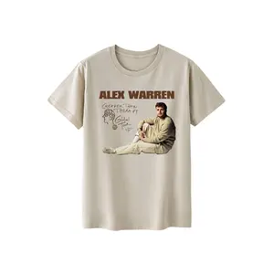 Alex Warren Cheaper Than Therapy Global Basic Comfort Cotton T-shirts, Men's Tops