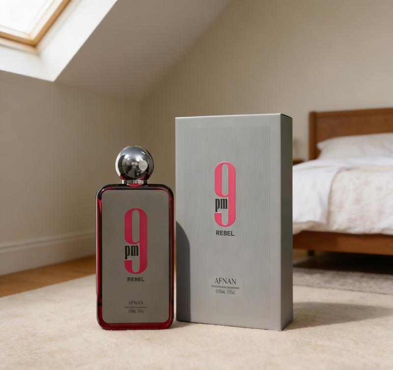 9 PM Rebel Unisex Eau De Parfum 100ml (3.4 Fl Oz) | Fruity Woody Amber Long Lasting Fragrance