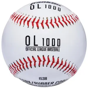 Franklin 8067570 Official League Synthetic Baseball, White - Pack of 12