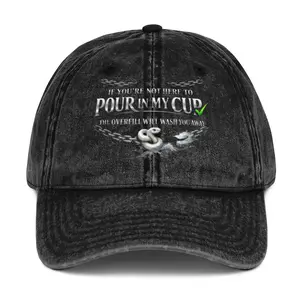 Vintage Cotton Twill Cap