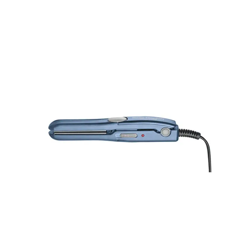BaBylissPRO Mini Nano Titanium 0.5in Straightener - Model BNT3050UC, Compact Travel Hair Styling Tool with Nano-Titanium Plates for Smooth Precision, Daily Quick Hairstyle Solutions (Flat Iron Wand, Pencil Flat Iron, Hair Straightening Variants)