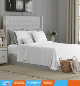 800 Thread Count Queen Size Sheets Set White, Ultra Soft & Silky Cotton Rich White Sheets, 4Pc Sateen Sheet Set Queen, Wrinkle Resistant, Thanksgiving, Christmas Gifting Sheet Set