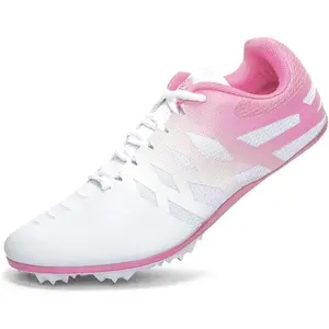 New Track and Field Shoes for Men Women Kids Boys Girls 8 Spikes 100-400 Meter Running Racing Professional Sprint Sport Sneakers