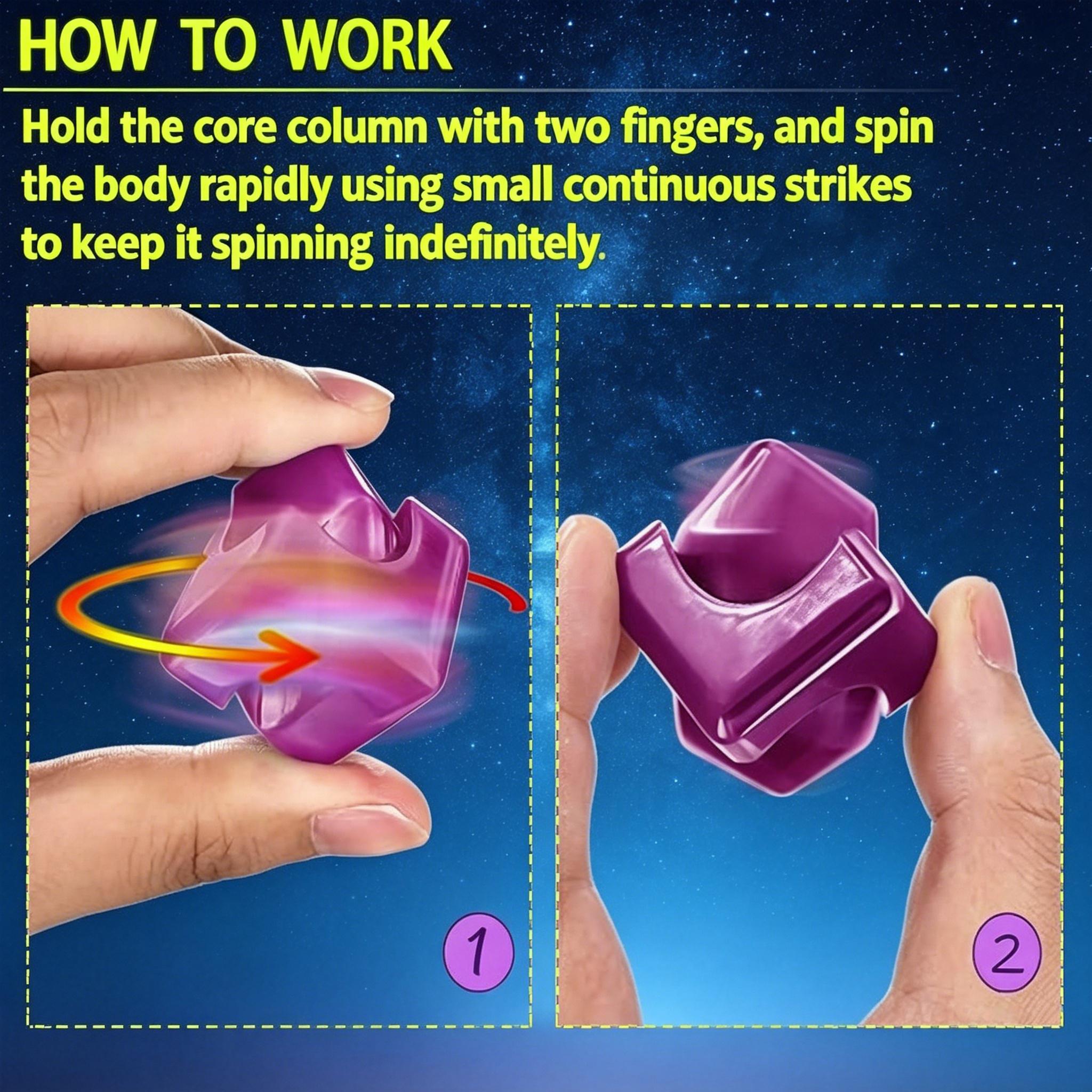 Fidget Spinner & Fidget Cube Toys for Adults, Metal EDC Cool Desk Gadgets, Anxiety Stress Relief Sensory Toys for ADHD & Autism, Easter Basket Stuffers & Valentine Gifts for Teens, Boys, Kids