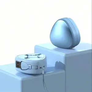 3 in 1 Retractable USB Charging Cable, 120W 6A Fast Charge Cable, Multifunctional Charging Cable for iPhone, Samsung, Mobile Phone Tablet Computer Laptop, Data Cable