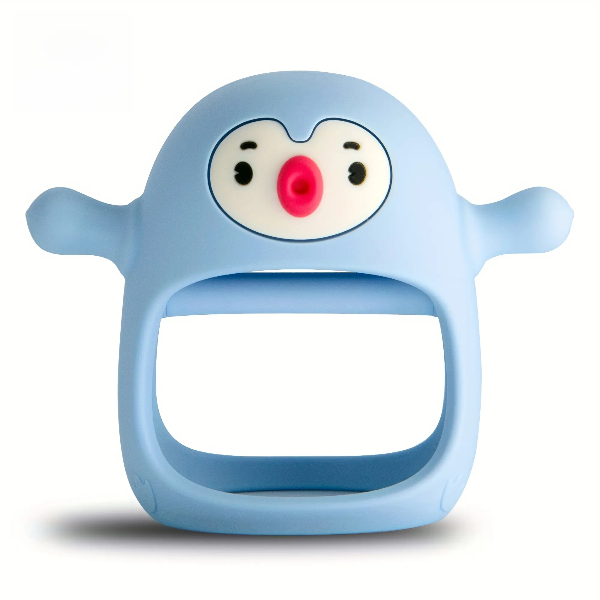 Baby Teething Toys & Pacifiers - Never-Drop Teething Mitten for 3-6month Olds, Teether for 0-6Months Infants, Machine-Washable Soft Chew Toys Suitable for 0-6Months Babies