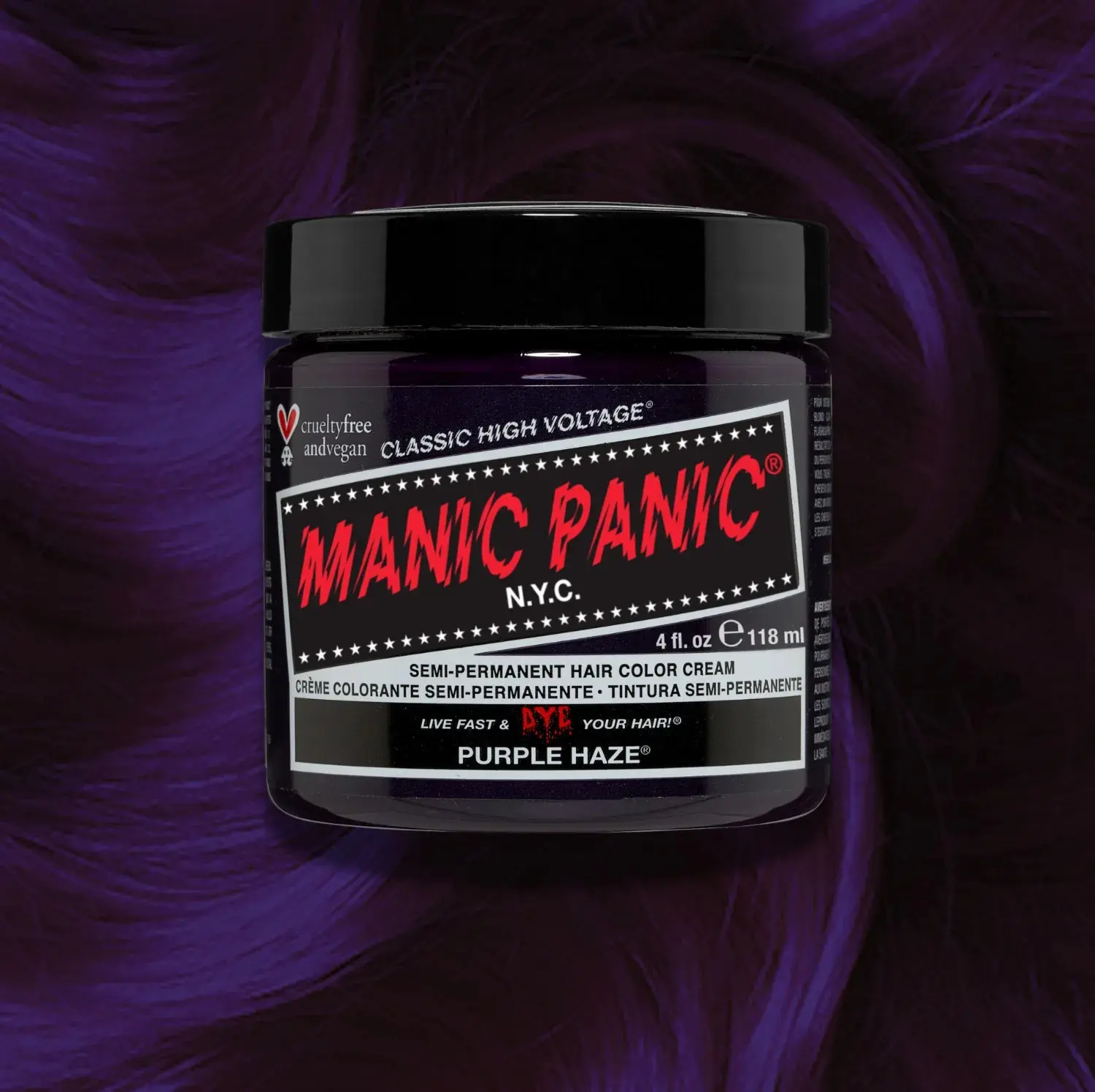 Purple Haze® - Classic High Voltage® Warm Dark Purple Semi