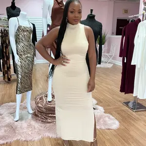 Crème de la crème maxi dress
