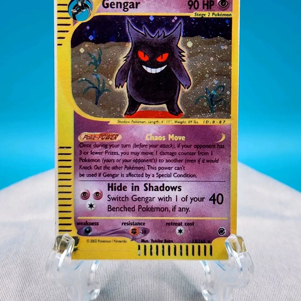 Gengar Pokemon Keychain with random color tassle plus other pokemon from selecting color in the selection button