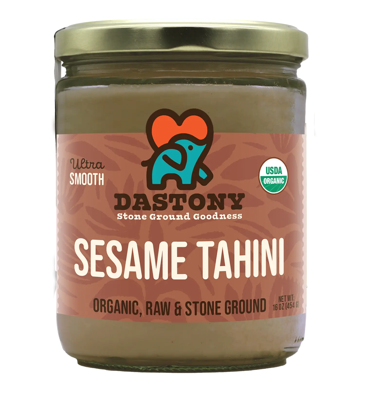 Organic Raw Sesame Seed (Tahini) Butter - 16 oz