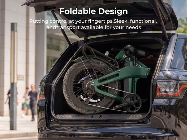ENGWE EP-2 3.0 Folding Electric Bike | 75+ Miles Long Range, 75Nm High Torque Motor, Hydraulic Disc Brakes, 20×4.0 Fat Tires, IP64 Waterproof & Smart APP Control | Foldable Design for Urban Commute and Outdoor Adventure