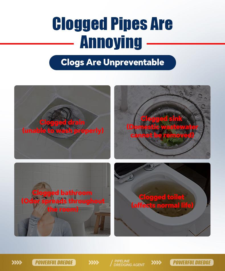 Liapu Strong Drain Cleaner for Kitchen & Bathroom Pipes Dissolves 200 Clogs Kills 99% Bacteria Removes Odors Unscented 1 Pc