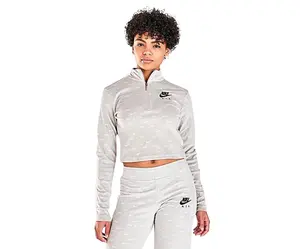 Nike Air Velour Quarter-Zip Long-Sleeve Womens Active Sweaters