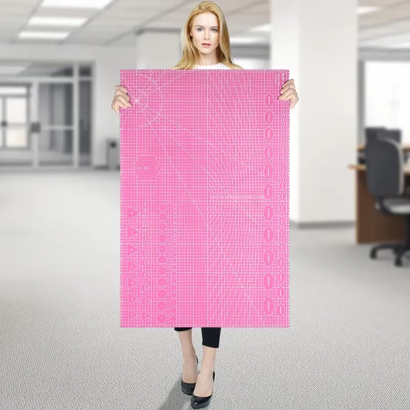A1 Cutting Mat Double Color Heigl 35.43‘’ * 23.62” Double-sided PVC Multi-purpose Self-healing Cutting Mat Durable Paper Pad