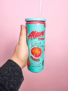 Lid & Straw Topper for Slim and Soda Cans