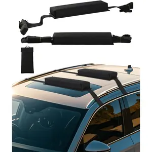 VEVOR Soft Roof Rack Pads, 30 Universal Car Roof Rack Pad for Various Crossbars, 176LBS Loading Luggage Kayak Carrier with 2 Tie Down Straps, 2 Quick Loop Straps Storage Bag for SUP Canoe SnowboardVEVOR Super Brand Day